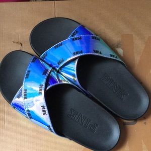 Victoria Secrer Pink Slides